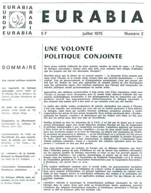 Eurabia n°2 500x640 Une Conspiration Boomrang